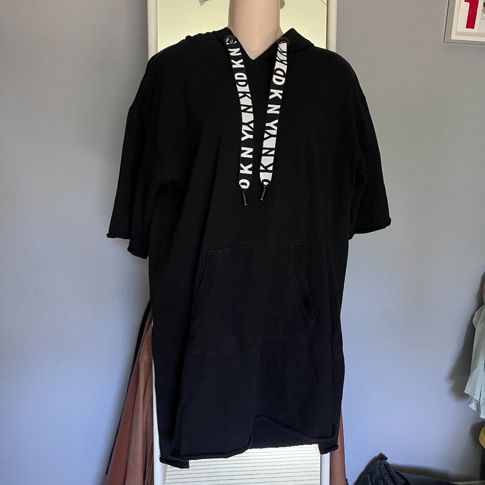 DKNY Sweatshirt Dress Size Medium, Basics, Above the Knee Length, Cotton
